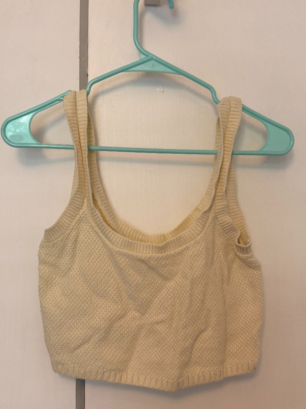Hollister/Gilly Hicks Baby Yellow Crop Top
